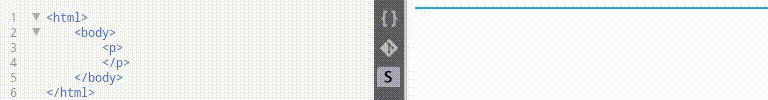 live preview under Brackets